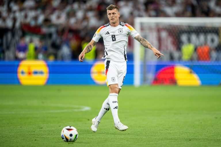 Em último torneio da carreira, Kroos lidera passes certos na Eurocopa em-ultimo-torneio-da-carreira,-kroos-lidera-passes-certos-na-eurocopa